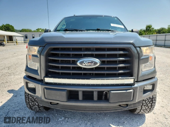 2017 Ford F-150 XL with VIN 1FTFW1EG4HKE01636, listed as a Copart auction lot 60348655 with 120,533 mi miles and Salvage title. Bid and sale history available at DreamBid. Image 5.
