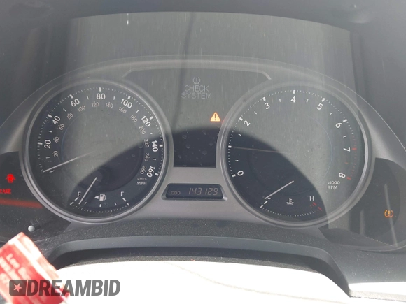2006 Lexus IS 250 with VIN JTHBK262662013211, listed as a IAAI auction lot 42473423 with 143,129 mi miles and . Bid and sale history available at DreamBid. Image 7.