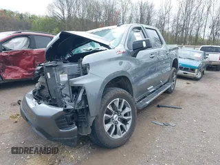 2019 Chevrolet Silverado 1500 RST with VIN 1GCUYEED1KZ207577, listed as a IAAI auction lot 41930499 with 1 mi miles. Bid and sale history available at carsss.com. Image 2.