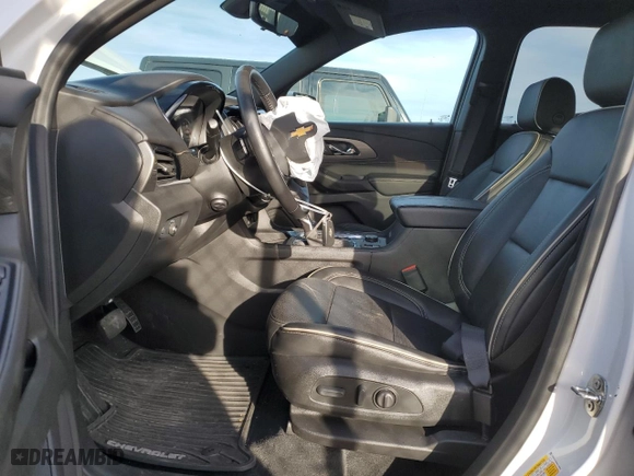 2022 Chevrolet Traverse Premier with VIN 1GNEVKKW9NJ125026, listed as a Copart auction lot 46360055 with 50,505 mi miles and Salvage Title. Bid and sale history available at carsss.com. Image 7.