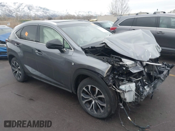 2016 Lexus NX 200t with VIN JTJBARBZ3G2081951, listed as a IAAI auction lot 38770511 with Not Provided miles and . Bid and sale history available at DreamBid. Image 1.