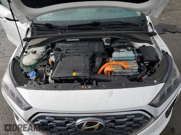 2020 Hyundai Ioniq SEL with VIN KMHC75LD8LU189686, listed as a Copart auction lot 53716935 with 21,641 mi miles and Salvage Title. Bid and sale history available at DreamBid. Image 12.