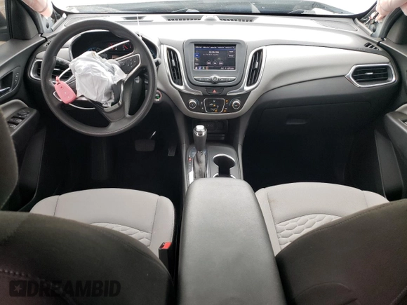 2021 Chevrolet Equinox LS with VIN 3GNAXFEV4MS139058, listed as a Copart auction lot 78614624 with 56,555 mi miles and Salvage title. Bid and sale history available at DreamBid. Image 8.