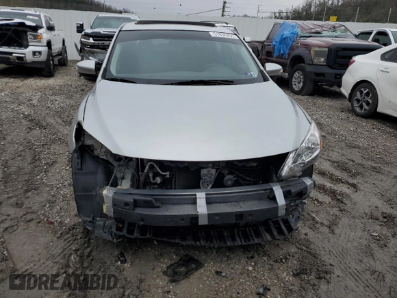 2015 Nissan Sentra SV with VIN 3N1AB7AP1FY277244, listed as a Copart auction lot 51836255 with 95,866 mi miles and Salvage Title. Bid and sale history available at carsss.com. Image 5.