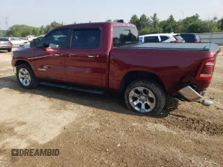 2019 Ram 1500 Big Horn z VIN 1C6SRFFT8KN614181, wystawiony jako Copart lot #59355085 z przebiegiem 125 995 mil mil oraz Szkoda całkowita • Salvage title. Historia ofert i sprzedaży dostępna na DreamBid. Obrazek 2.