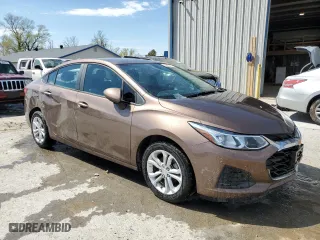2019 Chevrolet Cruze LS with VIN 1G1BC5SM7K7114173, listed as a Copart auction lot 50330425 with 74,238 mi miles and Salvage Title. Bid and sale history available at carsss.com. Image 4.