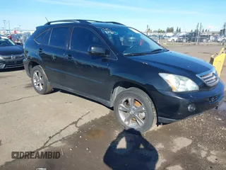 2006 Lexus RX 400h with VIN JTJGW31U962000850, listed as a IAAI auction lot 41623492 with 111,654 mi miles and . Bid and sale history available at DreamBid. Image 1.