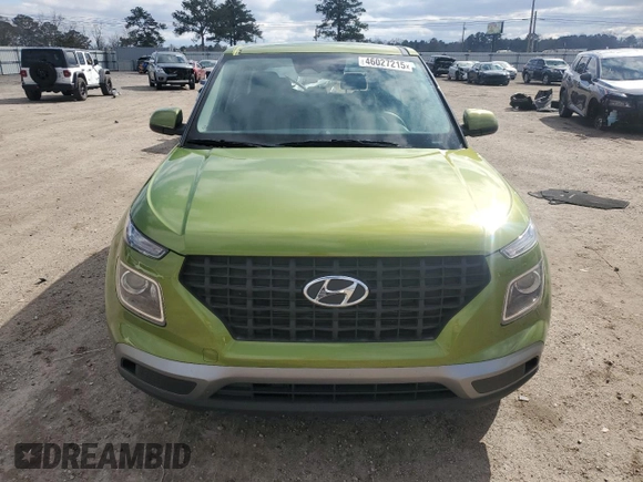 2023 Hyundai Venue SE with VIN KMHRB8A38PU210580, listed as a Copart auction lot 46027215 with 14,622 mi miles and Non Repairable. Bid and sale history available at DreamBid. Image 5.