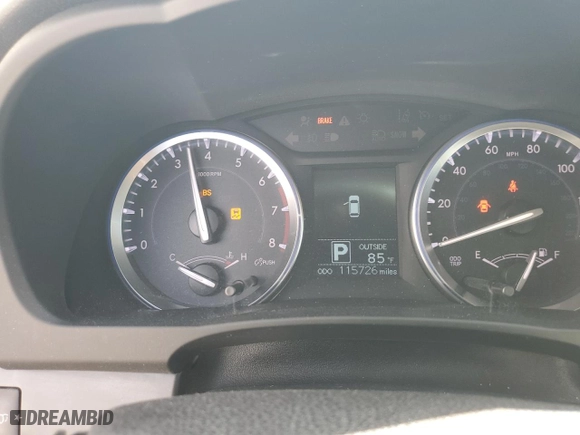 2016 Toyota Highlander LE Plus with VIN 5TDZKRFH8GS182363, listed as a Copart auction lot 52109215 with 115,726 mi miles and Salvage Title. Bid and sale history available at carsss.com. Image 9.