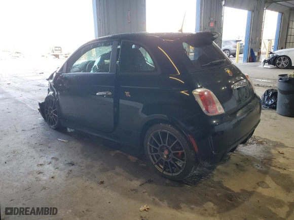 2015 FIAT 500 Abarth with VIN 3C3CFFFHXFT513994, listed as a Copart auction lot 82547154 with 67,923 mi miles and Salvage Title. Bid and sale history available at carsss.com. Image 2.