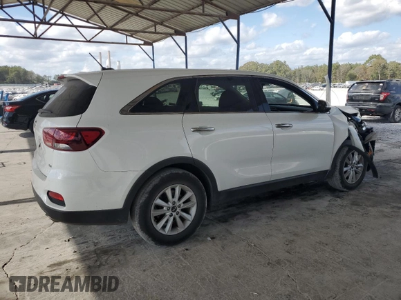 2020 Kia Sorento LX V6 with VIN 5XYPG4A57LG668484, listed as a Copart auction lot 78579554 with 109,902 mi miles and Salvage Title. Bid and sale history available at carsss.com. Image 3.