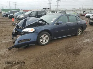 2012 Chevrolet Impala LS Retail with VIN 2G1WA5E3XC1189877, listed as a Copart auction lot 46757985 with Not provided miles and Salvage title. Bid and sale history available at DreamBid. Image 1.