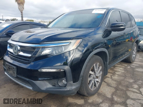 2019 Honda Pilot EX-L with VIN 5FNYF5H51KB013763, listed as a IAAI auction lot 41711089 with 79,651 mi miles and . Bid and sale history available at DreamBid. Image 17.