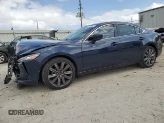 2018 Mazda Mazda6 Touring with VIN JM1GL1VM6J1305523, listed as a Copart auction lot 52801005 with 90,702 mi miles and Salvage Title. Bid and sale history available at carsss.com. Image 1.
