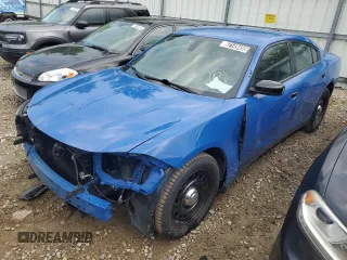 2019 Dodge Charger Police with VIN 2C3CDXKT1KH626550, listed as a Copart auction lot 62149455 with 96,084 mi miles and Clean title. Bid and sale history available at DreamBid. Image 1.
