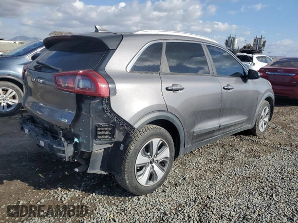 2018 Kia Niro LX with VIN KNDCB3LCXJ5157540, listed as a Copart auction lot 48417735 with 75,093 mi miles and Salvage Title. Bid and sale history available at carsss.com. Image 3.