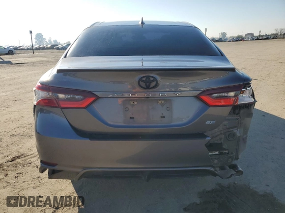 2023 Toyota Camry SE with VIN 4T1G11AK8PU732604, listed as a Copart auction lot 50635685 with 57,364 mi miles and Salvage Title. Bid and sale history available at DreamBid. Image 6.