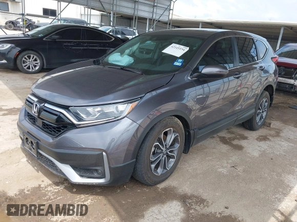 2022 Honda CR-V EX-L z VIN 5J6RW1H83NA014900, wystawiony jako IAAI lot #42149154 z przebiegiem 19 210 mil mil oraz . Historia ofert i sprzedaży dostępna na DreamBid. Obrazek 2.
