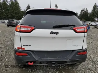 2017 Jeep Cherokee Trailhawk L Plus with VIN 1C4PJMBS3HD237118, listed as a Copart auction lot 49303805 with 120,581 mi miles and Salvage Title. Bid and sale history available at carsss.com. Image 6.