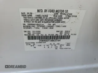 2010 Ford Flex Limited w/Ecoboost with VIN 2FMHK6DT1ABA32164, listed as a Copart auction lot 43069825 with 219,660 mi miles and Salvage Title. Bid and sale history available at carsss.com. Image 13.
