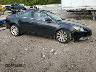 2011 Buick Regal CXL Turbo TO7 with VIN W04G15GV4B1056394, listed as a Copart auction lot 73506094 with 118,334 mi miles and Salvage Title. Bid and sale history available at carsss.com. Image 4.