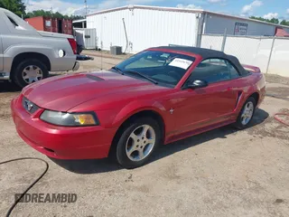 2001 Ford Mustang Deluxe with VIN 1FAFP44441F135562, listed as a IAAI auction lot 42343630 with 156,394 mi miles and . Bid and sale history available at DreamBid. Image 20.