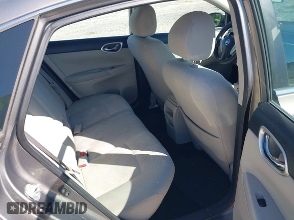 2015 Nissan Sentra S with VIN 3N1AB7AP9FY253905, listed as a IAAI auction lot 42193405 with 132,360 mi miles. Bid and sale history available at carsss.com. Image 8.