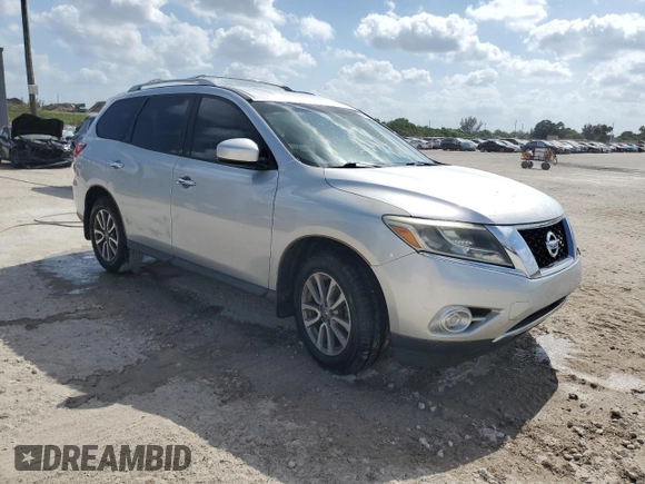 2013 Nissan Pathfinder SV with VIN 5N1AR2MN3DC689138, listed as a Copart auction lot 54516465 with 123,397 mi miles and Clean Title. Bid and sale history available at carsss.com. Image 4.