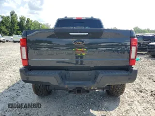 2021 Ford F-250 XL with VIN 1FT8W2BT8MEC50423, listed as a Copart auction lot 66489585 with 43,273 mi miles and Salvage title. Bid and sale history available at DreamBid. Image 6.
