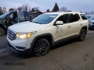 2017 GMC Acadia SLT with VIN 1GKKNULS2HZ175117, listed as a Copart auction lot 49278685 with 158,906 mi miles and Salvage Title. Bid and sale history available at carsss.com. Image 1.
