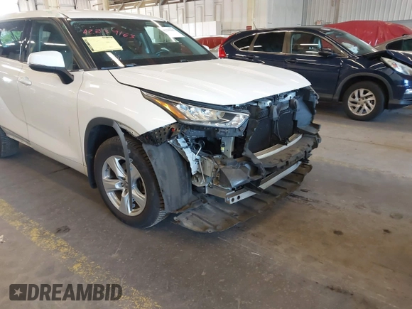 2020 Toyota Highlander LE with VIN 5TDBZRBH4LS020811, listed as a IAAI auction lot 42239163 with 88,757 mi miles and . Bid and sale history available at DreamBid. Image 20.