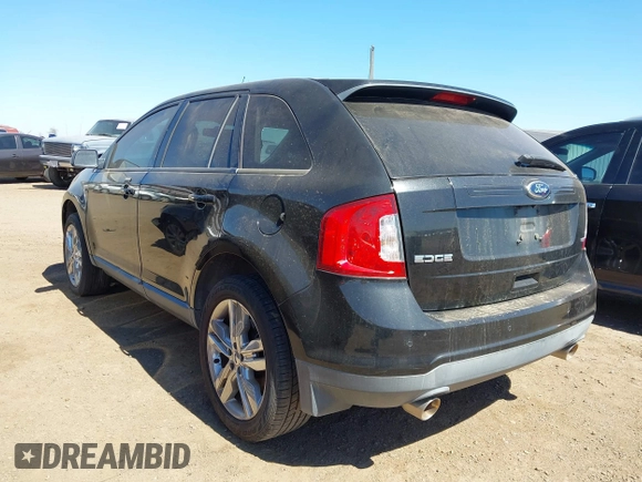 2013 Ford Edge SEL with VIN 2FMDK3JC6DBB11853, listed as a IAAI auction lot 41872649 with 178,811 mi miles. Bid and sale history available at carsss.com. Image 3.