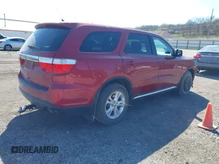2013 Dodge Durango SXT z VIN 1C4RDJAGXDC674481, wystawiony jako IAAI lot #41994968 z przebiegiem 157 502 mil mil oraz . Historia ofert i sprzedaży dostępna na DreamBid. Obrazek 4.