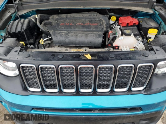 2021 Jeep Renegade Jeepster with VIN ZACNJDAB9MPM71295, listed as a Copart auction lot 51680175 with 30,034 mi miles and Salvage title. Bid and sale history available at DreamBid. Image 12.