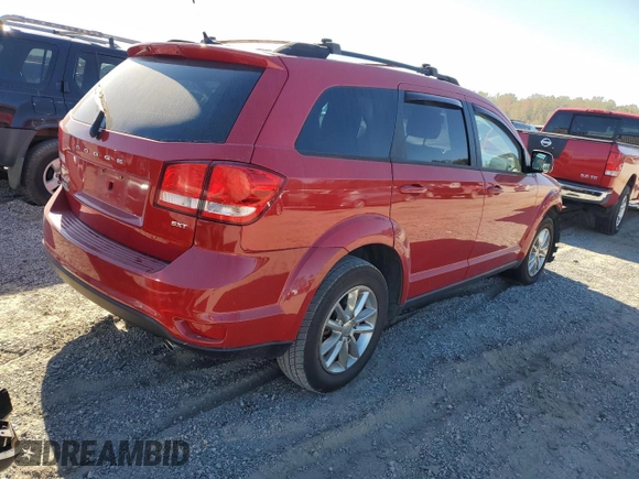 2015 Dodge Journey SXT with VIN 3C4PDCCG3FT751795, listed as a Copart auction lot 76947054 with Not provided miles and Salvage title. Bid and sale history available at DreamBid. Image 3.