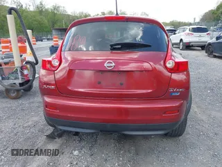 2014 Nissan Juke S with VIN JN8AF5MV7ET484233, listed as a IAAI auction lot 42146327 with 106,477 mi miles and . Bid and sale history available at carsss.com. Image 16.