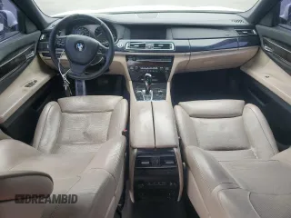 2011 BMW 7 Series 750Li with VIN WBAKB8C51BCY66328, listed as a Copart auction lot 54727695 with 155,689 mi miles and Clean Title. Bid and sale history available at carsss.com. Image 8.