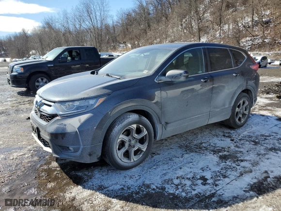 2019 Honda CR-V EX with VIN 7FARW2H56KE009747, listed as a Copart auction lot 46306315 with 0 mi miles and Salvage Title. Bid and sale history available at carsss.com. Image 1.