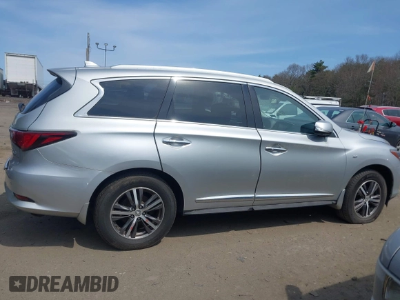 2017 Infiniti QX60 with VIN 5N1DL0MM8HC507403, listed as a IAAI auction lot 42079563 with 162,234 mi miles and . Bid and sale history available at DreamBid. Image 13.