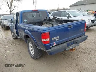 2009 Ford Ranger XLT with VIN 1FTZR45E99PA02617, listed as a IAAI auction lot 41508620 with 127,331 mi miles. Bid and sale history available at carsss.com. Image 3.