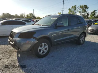 2007 Hyundai Santa Fe GLS with VIN 5NMSG13D87H042953, listed as a Copart auction lot 62443765 with 151,744 mi miles and Salvage title. Bid and sale history available at DreamBid. Image 1.