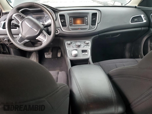 2015 Chrysler 200 Limited with VIN 1C3CCCAB0FN554029, listed as a Copart auction lot 50802925 with 187,435 mi miles and Salvage Title. Bid and sale history available at DreamBid. Image 8.
