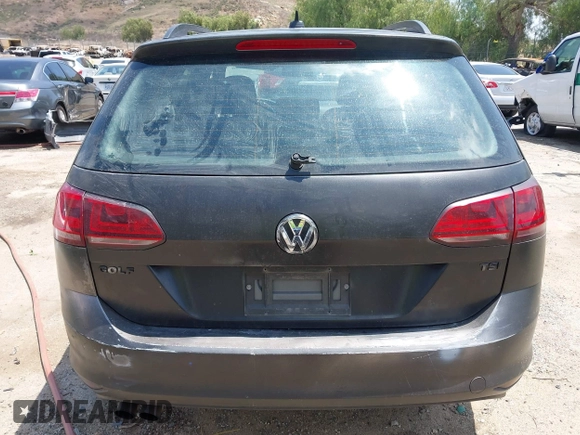 2016 Volkswagen Golf SportWagen TSI S with VIN 3VWC17AU1GM503786, listed as a IAAI auction lot 42120980 with 162,996 mi miles. Bid and sale history available at carsss.com. Image 16.
