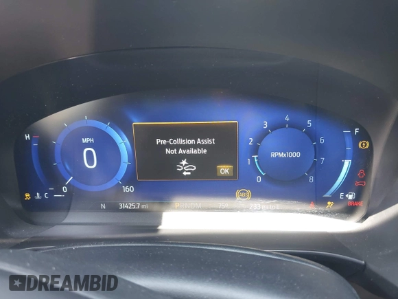 2020 Ford Escape Titanium z VIN 1FMCU9J90LUA39747, wystawiony jako IAAI lot #42369890 z przebiegiem 31 425 mil mil oraz . Historia ofert i sprzedaży dostępna na DreamBid. Obrazek 7.