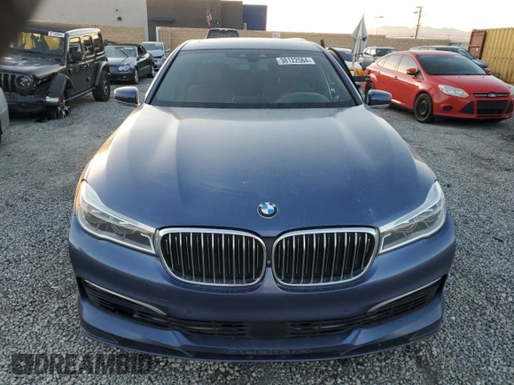 2017 BMW 7 Series with VIN WBA7F2C35HG855999, listed as a Copart auction lot 38122564 with 85,926 mi miles and . Bid and sale history available at DreamBid. Image 5.