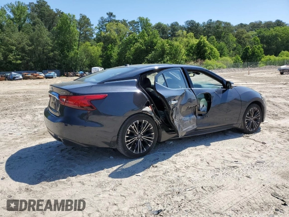 2016 Nissan Maxima SR with VIN 1N4AA6AP1GC428108, listed as a Copart auction lot 57221335 with 90,473 mi miles and Salvage title. Bid and sale history available at DreamBid. Image 3.