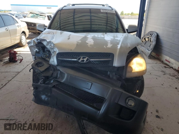2005 Hyundai Tucson GLS with VIN KM8JN72D75U084148, listed as a Copart auction lot 52252555 with 171,233 mi miles and Salvage Title. Bid and sale history available at carsss.com. Image 5.