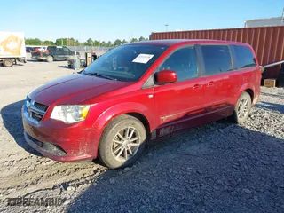2014 Dodge Grand Caravan SE with VIN 2C4RDGBG5ER376866, listed as a IAAI auction lot 42022978 with 108,037 mi miles. Bid and sale history available at carsss.com. Image 2.