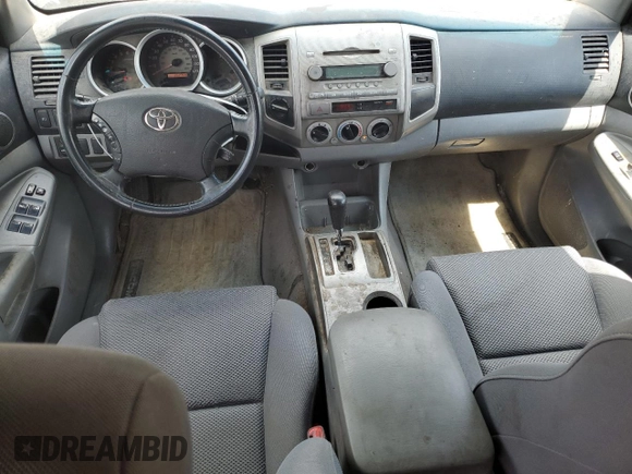 2005 Toyota Tacoma with VIN 5TEMU52N55Z018383, listed as a Copart auction lot 61807995 with 352,755 mi miles and Salvage title. Bid and sale history available at DreamBid. Image 8.