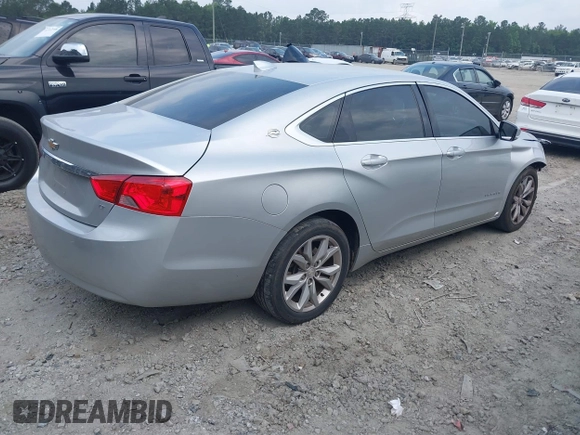 2017 Chevrolet Impala LT with VIN 1G1105SA9HU170717, listed as a IAAI auction lot 42311306 with 168,445 mi miles and . Bid and sale history available at DreamBid. Image 4.
